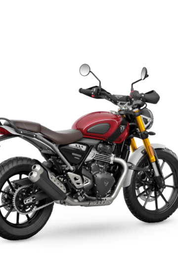 Scrambler 400 X_MY24_Carnival Red_AngleLHS