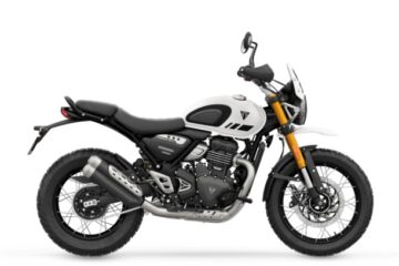 scrambler 400 xc white