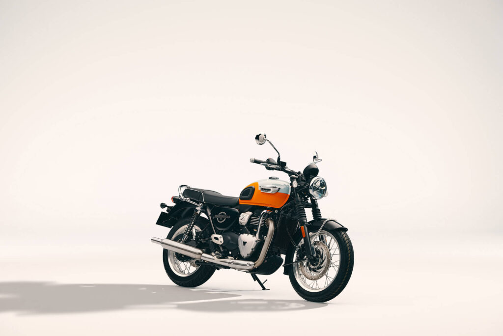 Triumph Bonneville T40 v Motoshop Žubor